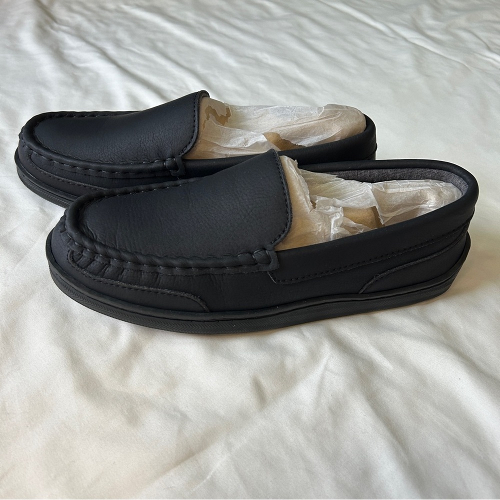 Classic Black Slip-On Loafers for Women